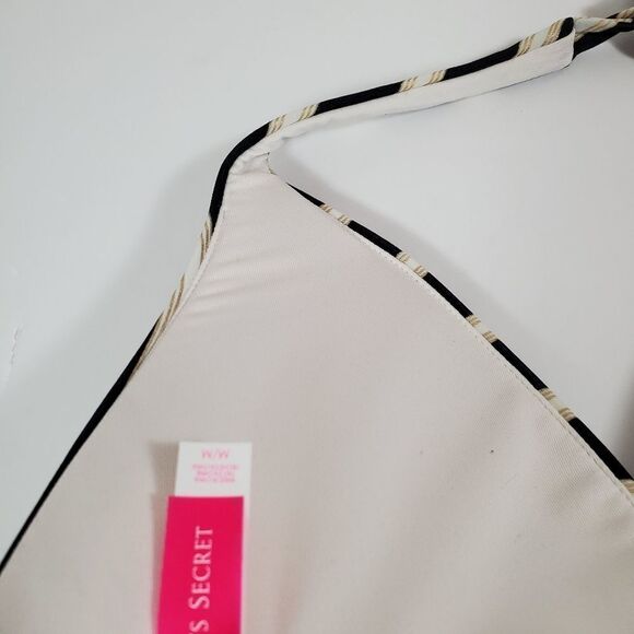 Nwot Victoria's Secret stripe bikini top - Picture 5 of 13